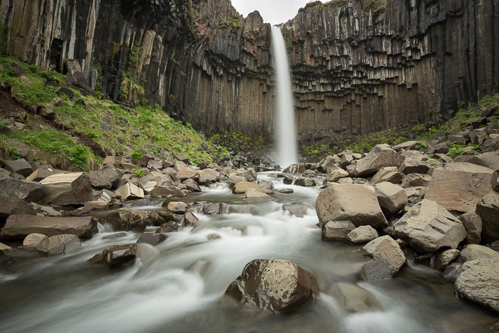 Landschaft Svatifoss